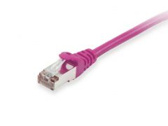 606805 Cat.6A S/FTP Patch Cable, Purple, 3.0m