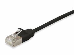 606123 Cavo patch sottile Cat.6A F/FTP, 0,5 m, nero