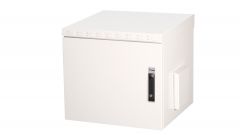 Gabinete para exteriores Equip Safe Outdoor de 19", 09U, 600x600 mm, con puerta frontal de acero, ensamblado, gris RAL7035