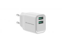 ALTHEA06W Cargador USB-A de 2 puertos 12W