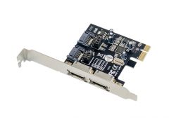 CSATA600EXI 4-Port SATA eSATA PCIe Card, External eSATA x 2, Internal SATA x 2