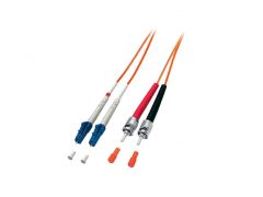 254215 Cable de conexión de fibra óptica LC/ST, OM2, 5,0 m