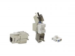 767222 Cat.6A Conector Keystone Apantallado Toolfree, 8 unidades/juego