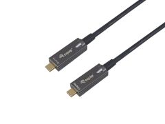 119463 USB-C to C Active Optical Cable, 15m, PD 60W, 4K/60Hz, 10Gbps, Video+Data+PD