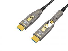 119471 Cable Óptico Activo Desmontable HDMI 2.1 Tipo D + A, 10m, 8K/60Hz