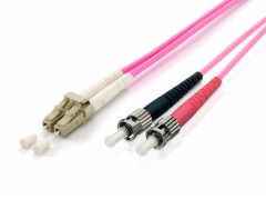 255543 Cable de conexión de fibra óptica LC/ST, OM4, 3,0 m