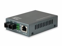 FVT-1101  RJ45 to SC Fast Ethernet Media Converter, Multi-Mode Fiber, 1310nm, 2km