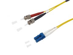 254231 Cable de conexión de fibra óptica LC/ST, OS2, 1,0 m