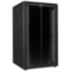 Equip Basic Flex 19" Armadio Server Autoportante, 32U, 800x800mm, con Porta in Vetro, Pannelli Rimovibili e Bloccabili, Assemblato, RAL9005 Nero