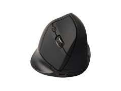 LORCAN03B ERGO 6-Button Ergonomic Bluetooth Mouse, Rechargeable Battery