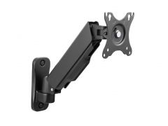 650136 Staffa a parete per monitor singolo da 17"-32", Lunghezza braccio: 290 mm