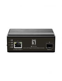 IGC-0102, Conversor de medios industrial Gigabit RJ45 a SFP, de -40°C a 75°C