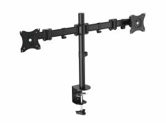 650115 Soporte de escritorio articulado para monitor dual de 13"-27"