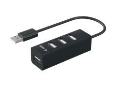 128955 Concentrador USB 2.0 de 4 puertos