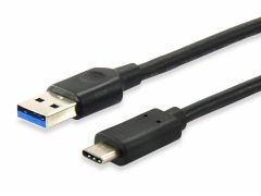 12834107 Cable USB 3.2 Gen1 C a A, M/M, 1.0m, 5Gbps, Negro