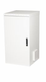 Equip Safe Outdoor Gabinete para exteriores de montaje en pared de 19", 22U, 600x600 mm, con puerta frontal de acero, ensamblado, gris RAL7035