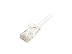 626000 Cat.6A U/UTP Slim Cable de conexión, 0.15m, Blanco