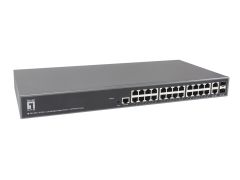 GEL-2681 TURING 26-Port L3 Lite Managed Gigabit Switch, 24 Gigabit Ports, 2 SFP/RJ45 Combo Uplink Ports