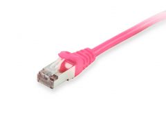 606907 Cat.6A S/FTP Cable de conexión, Rosa, 7.5m