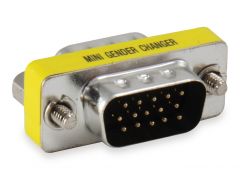124320 HD15 VGA Cambiador de Género Acoplador Macho a Macho