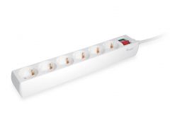 245552 Regleta de 6 enchufes con interruptor