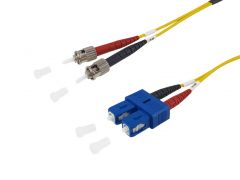252338 Cable de conexión de fibra óptica ST/SC, OS2, 20 m