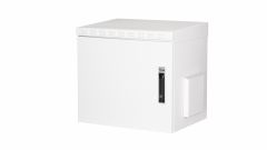 Equip Safe Outdoor Gabinete para exteriores de montaje en pared de 19", 09U, 600x450 mm, con puerta frontal de acero, ensamblado, gris RAL7035