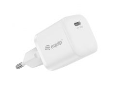 245530 Cargador USB-C PD de 20 W de 1 puerto, 25 unidades/paquete
