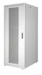 Equip Basic Flex 19" Armario de Servidor Independiente, 42U, 800x1000mm, con Puerta Delantera de Acero Perforado, Paneles Extraíbles y con Cerradura, Ensamblado, RAL7035 Gris