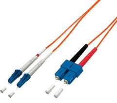 254321 Cable adaptador de fibra óptica LC/SC - OM1, 1,0 m