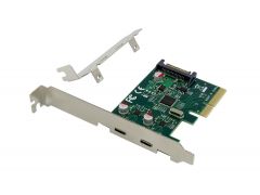 EMRICK07G 2-Port USB 3.2 Gen 2 Typ-C PCI-Express-Karte 