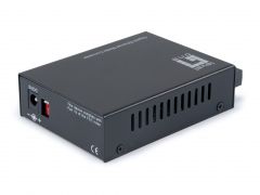 GVT-2001 Conversor de Medios Gigabit RJ45 a SC, Fibra Multimodo, 850nm, 550m