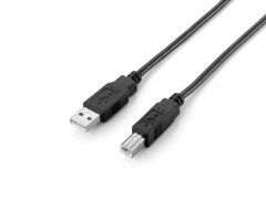 128862 Cable USB 2.0 Tipo A a Tipo B, 5.0m, Negro