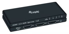 332716 Splitter HDMI 2.0 Ultra Delgado de 2 Puertos