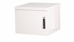 Gabinete para exteriores Equip Safe Outdoor de 19" para montaje en pared, 07U, 600x600 mm, con puerta frontal de acero, ensamblado, gris RAL7035